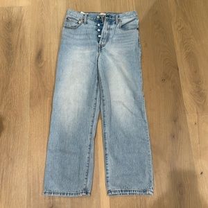 Levi’s ribcage straight ankle 27